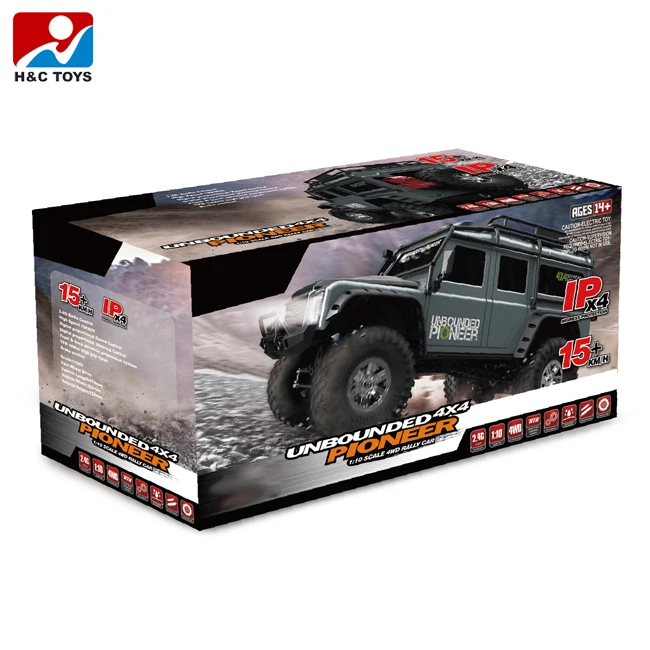 Kids remote control high speed model all terrain 1:10 cross-country vehicle toy rc car 4x4 off road