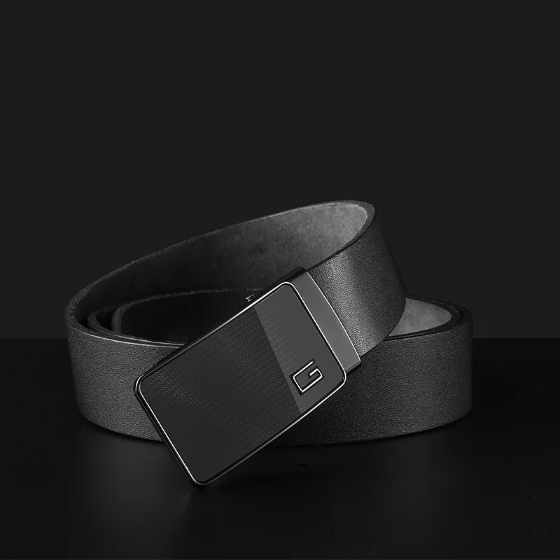 
Мужской ремень из воловьей кожи ручной работы, роскошный ремень без зубьев с автоматической пряжкой, ремни из воловьей кожи растительного дубления с верхней лицевой поверхностью, 2021 