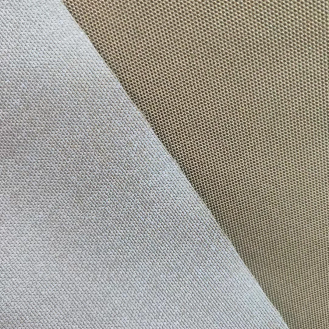 Hot popular nylon 840d oxford with pu milky coated for luggages or backpack