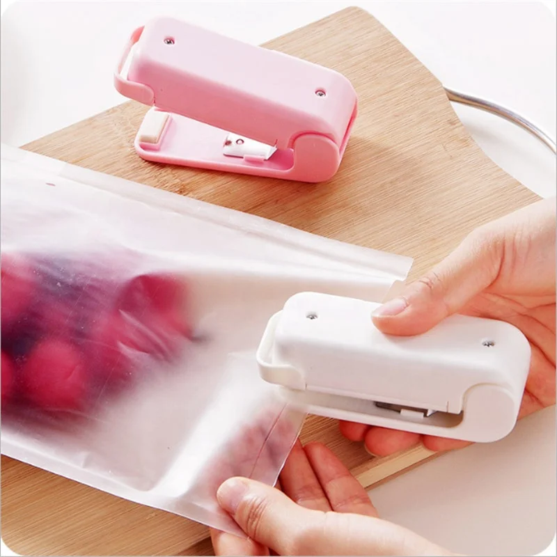 Household Manual Mini Bag Sealer Vacuum Food Sealers Thermal Portable Plastic Mini Heat Bag Sealing Machine