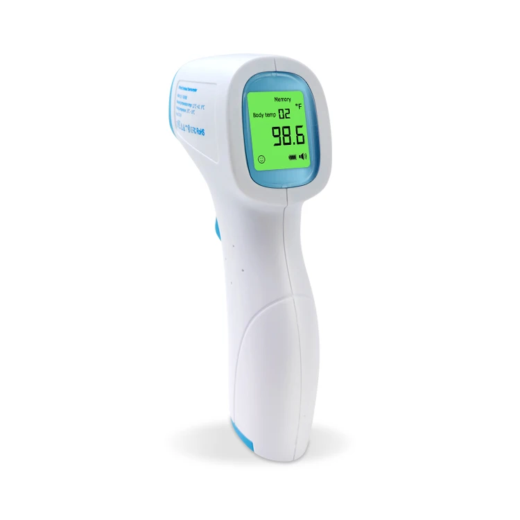 Infrared Digital Thermometer With Back Light Easy To Instant Read At Night Forehead Thermometers
