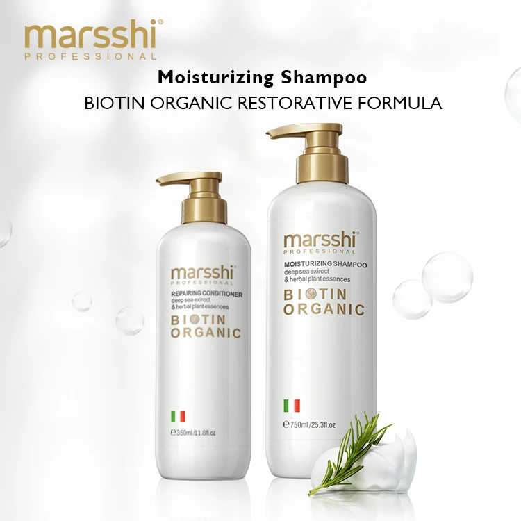  Best Hair Salon Wholesale Customized Organic Biotin Private Label Shampoo and Conditioner for Natural