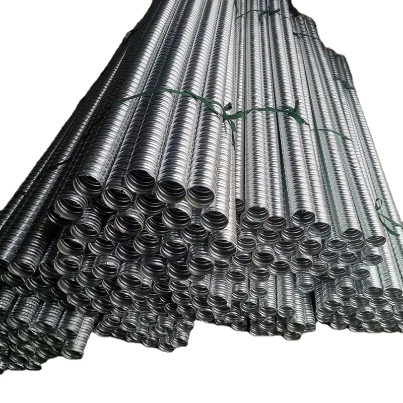 prestressed post tensioning flat duct galvanized steel pipe spiral pipe corrugated tube