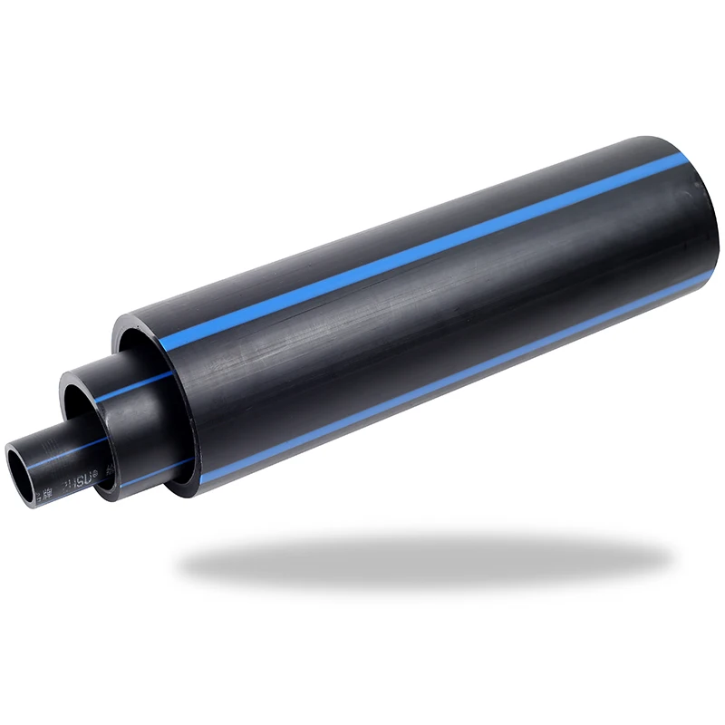 Труба из полиэтилена высокой плотности с фитингами HDPE