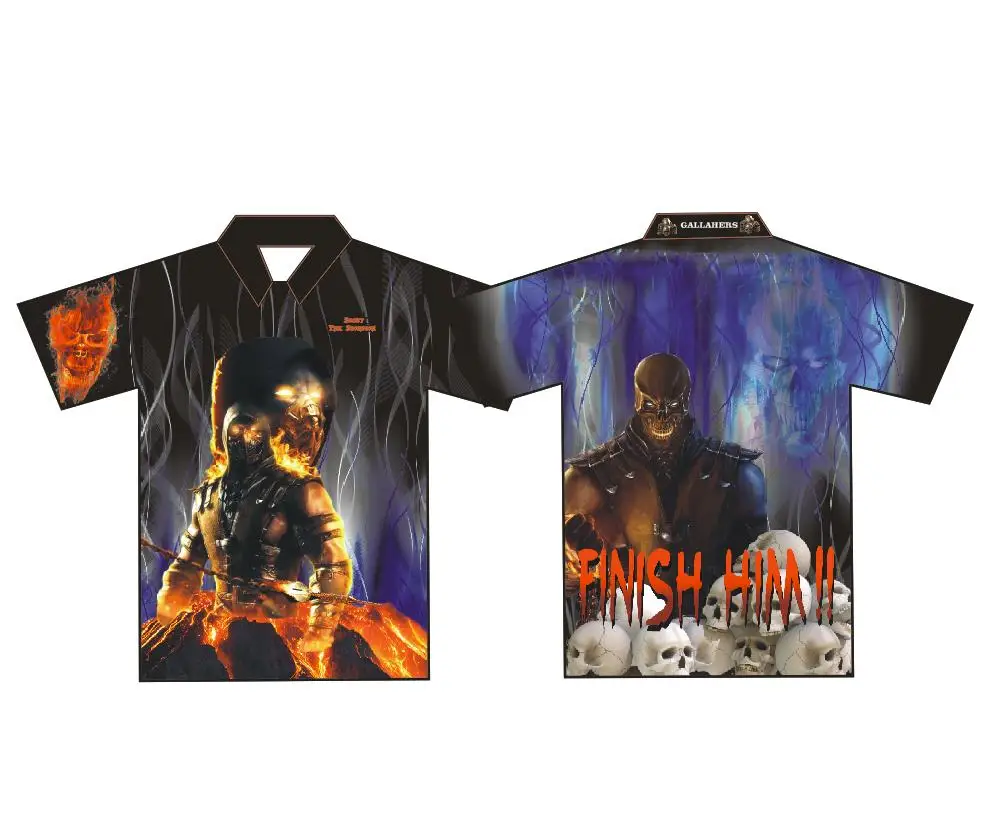 Высококачественная Спортивная профессиональная рубашка-поло из 100% полиэстера с передними карманами