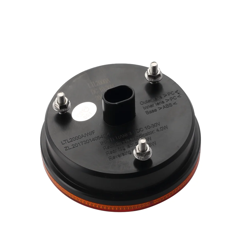 Auto Bus Trailer Truck 4 Inch Round LED Tail Lamp LED Truck Lights