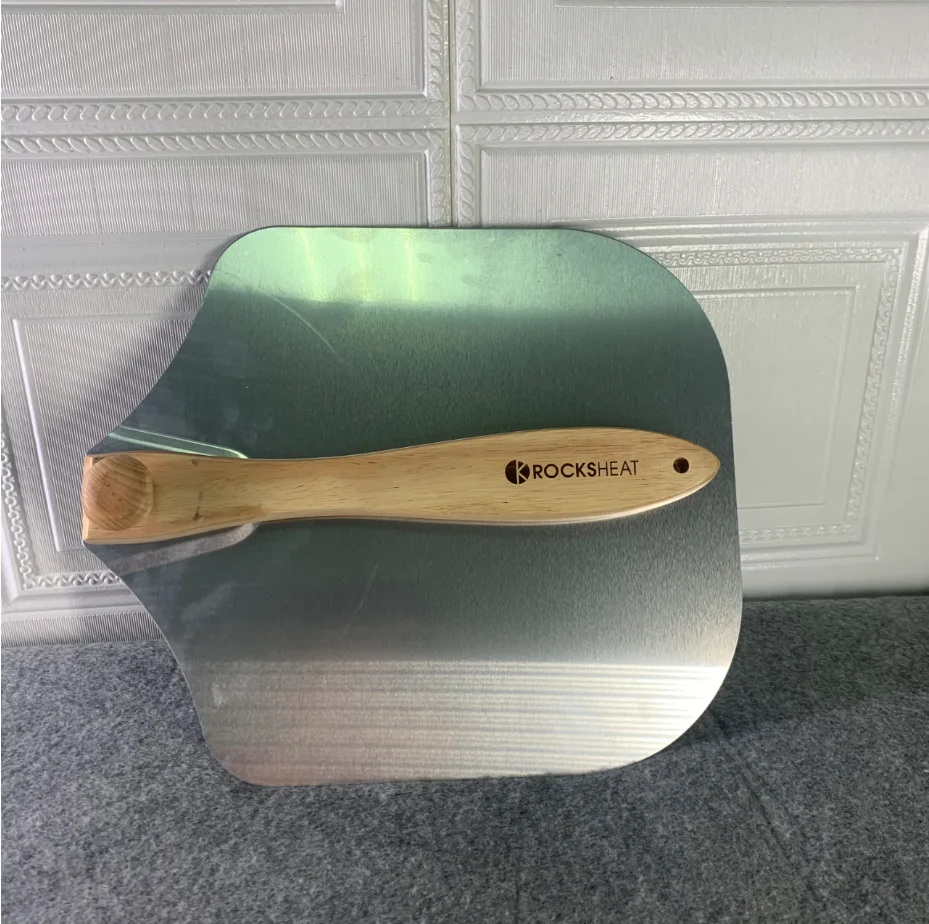 2020 hot sell pizza peel with foldable bamboo handle  high quality foldable pizza peel