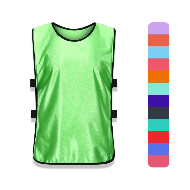 Cheap 100% Polyester Best Selling football Vest Mesh Training soccer vest Soccer Bibs Pennies