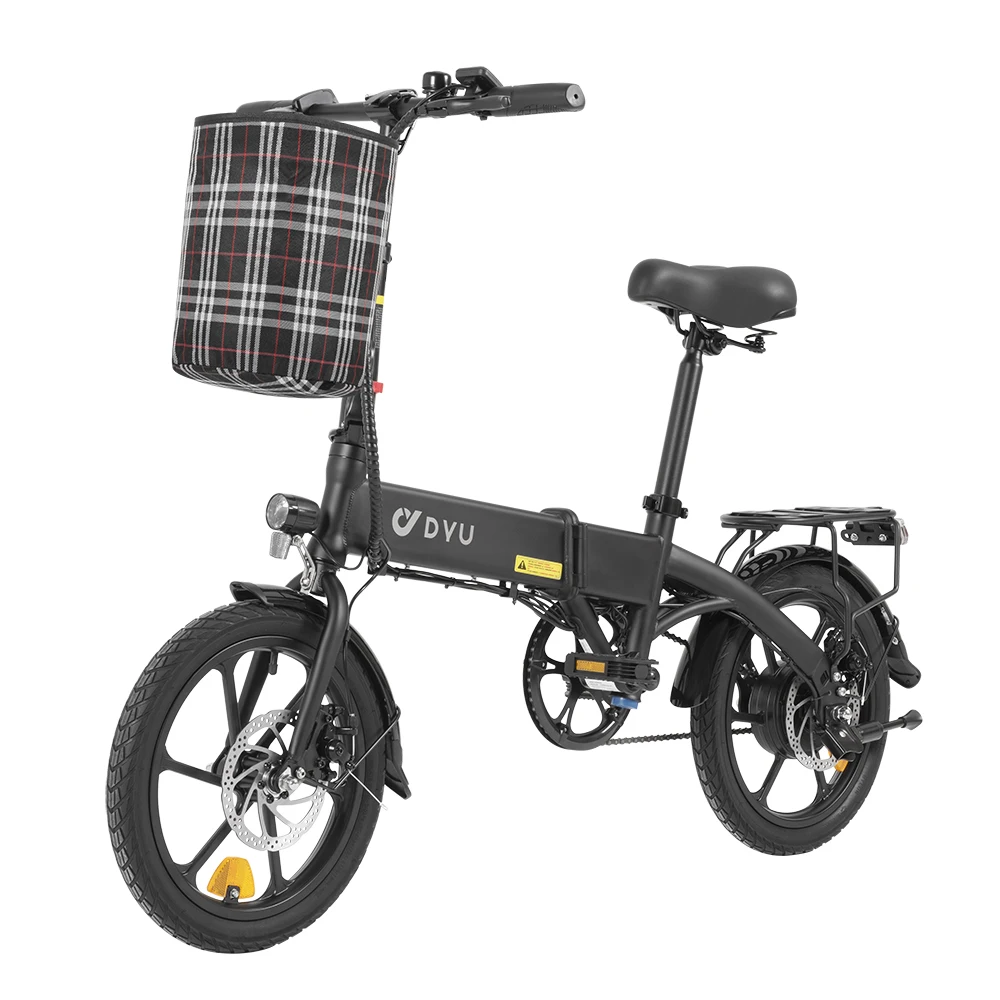 Новый взрослый внедорожный Электрический велосипед ebike 16-дюймовый складной электрический 250 Вт 7.5AH литиевая батарея E Bike
