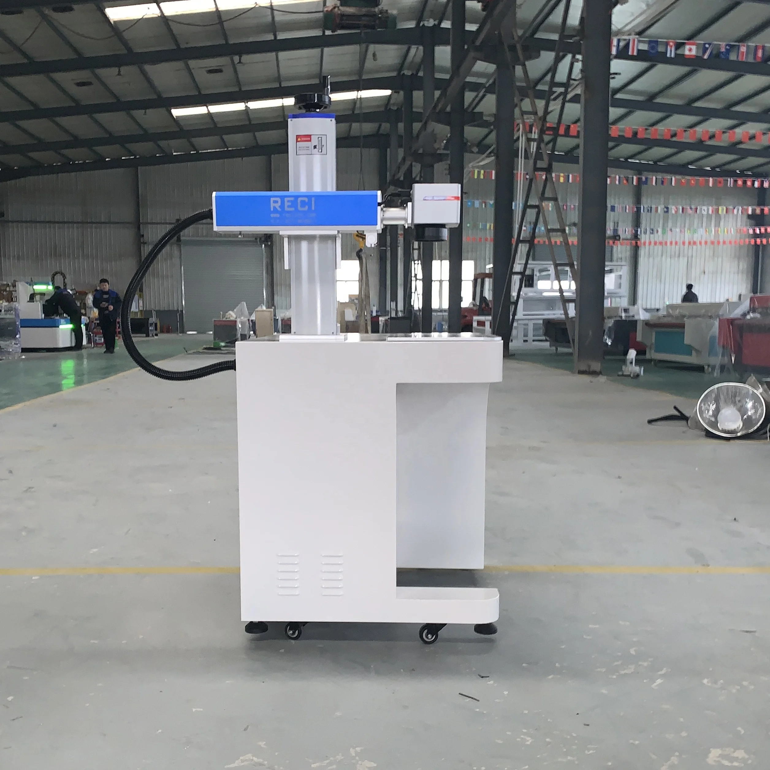 Hot Sale Wholesale 20W 30W 50W Table Fiber Laser  Marking Machine For Metal