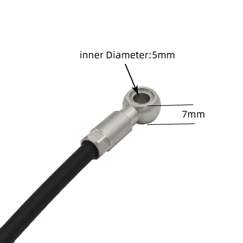 bike parts mountain bike Stainless steel oil needle olive head T joint tubing joint five-wire body For MAGURA MT4 MT4E MT5