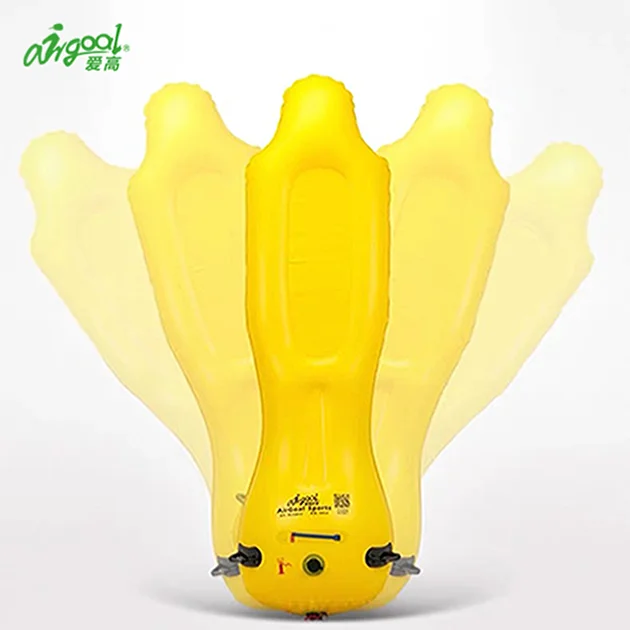 Профессиональный манекен желтого цвета для тренировок вратаря по футболу