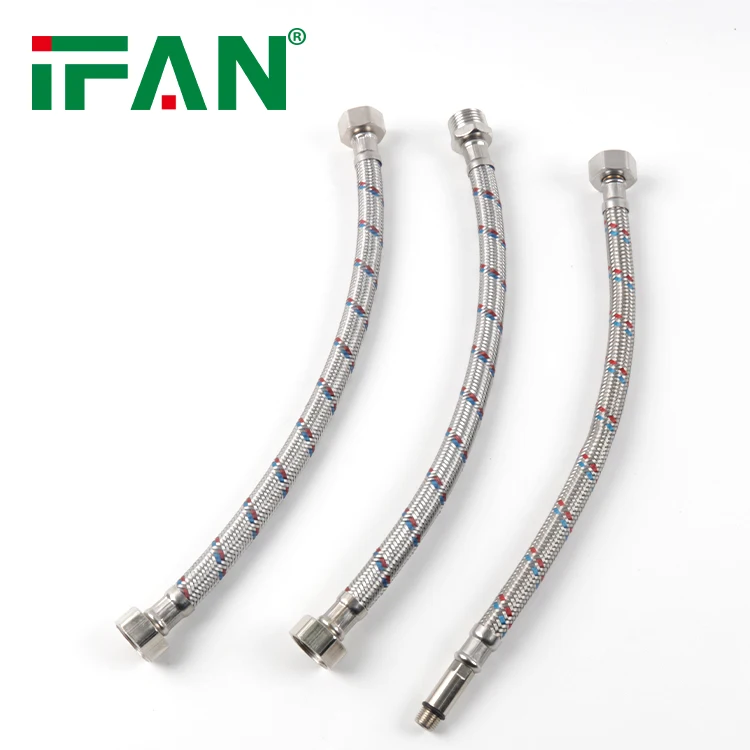 IFAN Metal Braided Hose Stainless Steel Corrugated Flexible Metal Hose Stainless Steel Flexible Hose