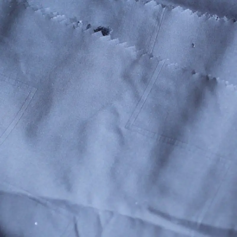 Seamless Emboss Channel Fabric 100% Nylon 20D Tissue Taffeta Double Layer Fabrics For Winter Down Jacket