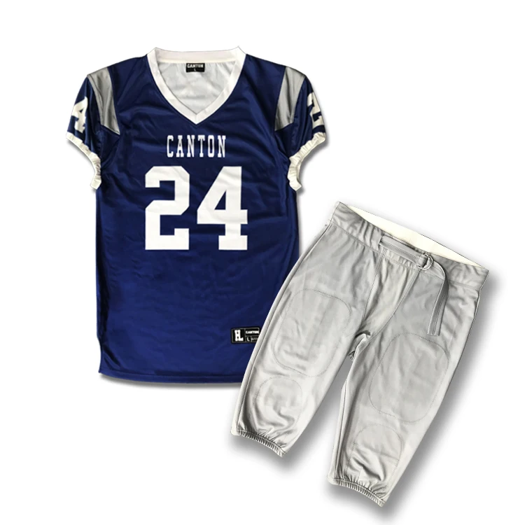 High Quality Football Shirts Jersey Rugby Customized Unusual Vintage Wholesale American Football Uniform