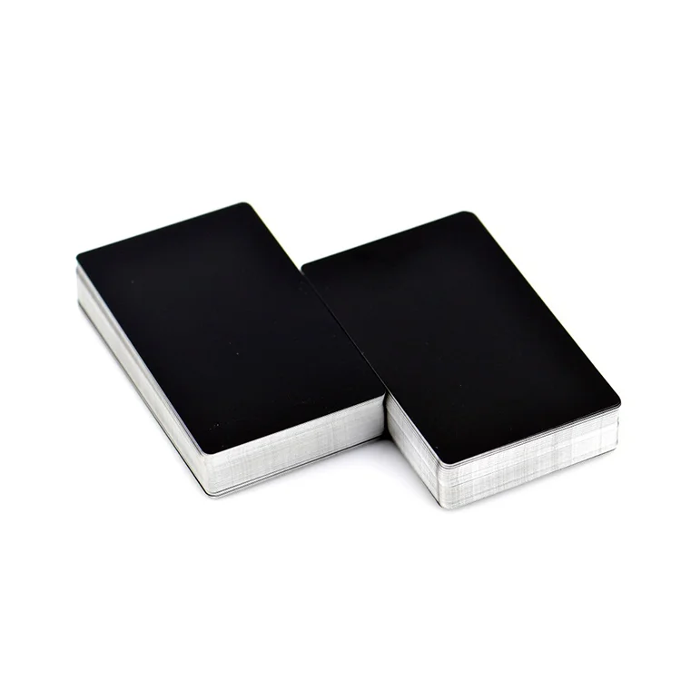 Metal business card custom metal business card