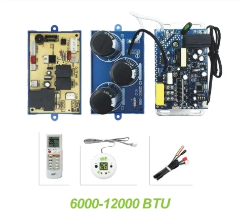 QUNDA QD82U + универсальный инвертор 12000-24000BTU DC/AC сплит система управления кондиционированием воздуха для холодильных деталей домашнего использования