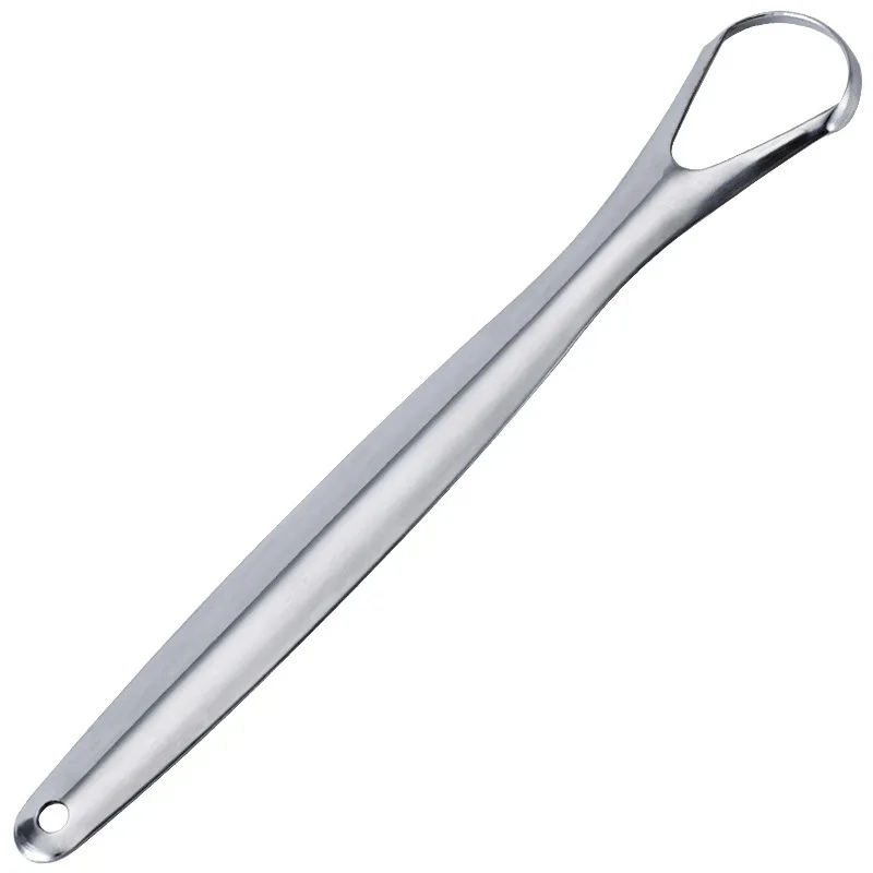 
Tongue scraper Stainless steel oral cleaning Tongue coating Both sides of the tongue can be washed in rose gold 