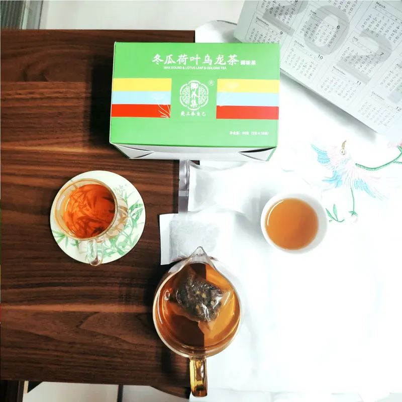 
Wax gourd Lotus leaf oolong tea slimming Tea China herbal tea supplier 