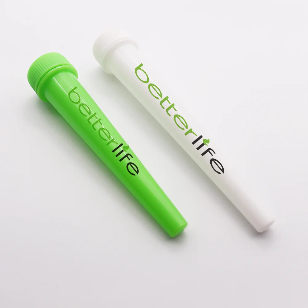 Custom logo Pre Airtight Waterproof Roll Smell Proof Storage Cone Packaging Tube  Smoking Stock
