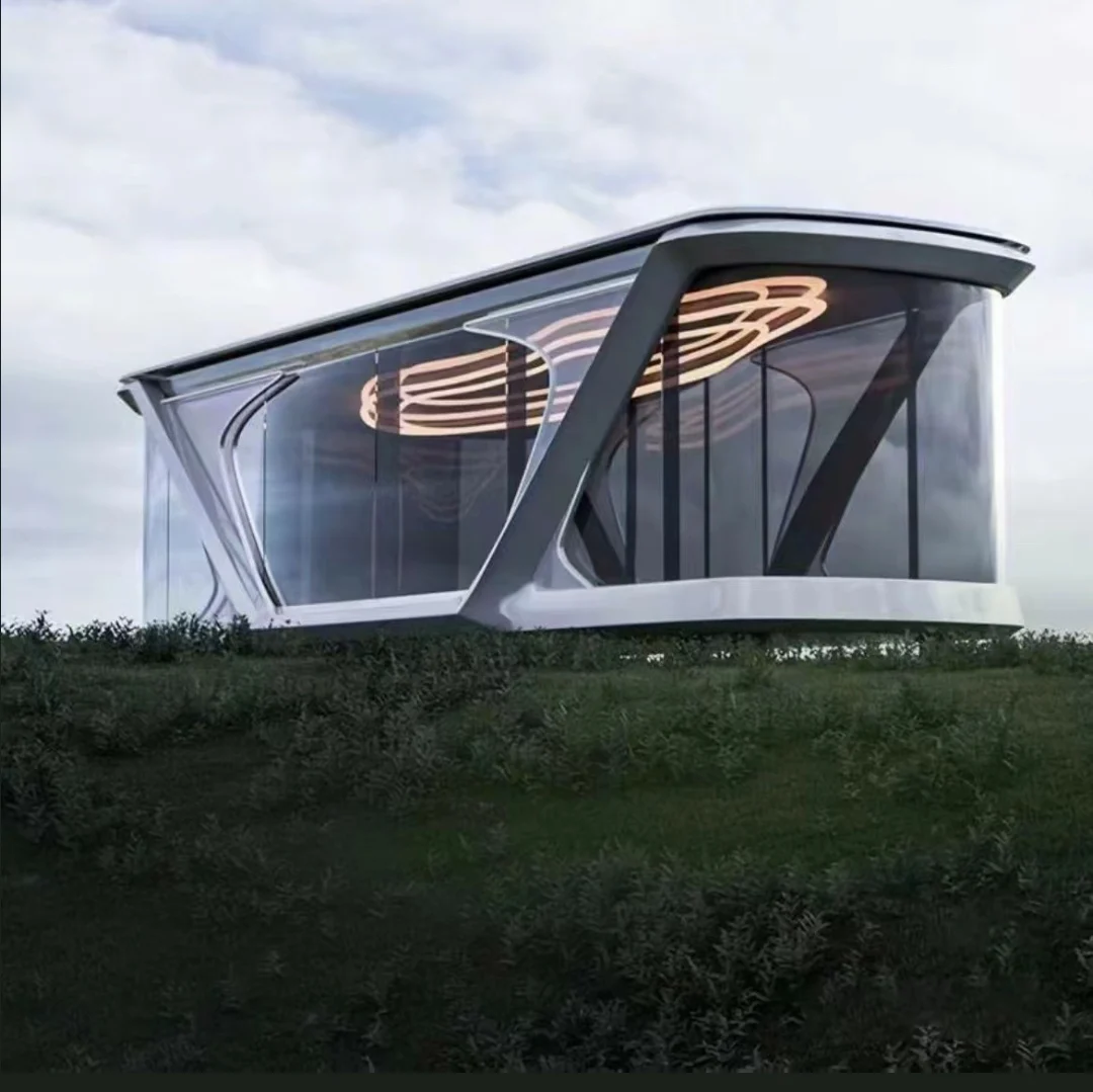 Chic Capsule House and Modern Tiny Home for Trendy, Mobile Living Options