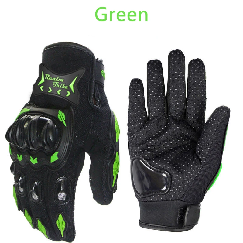 SLKE GP MX MTB BMX Off-road Scooter Full Finger Hard Shell Knuckle Motorcycle Riding Summer Cool Glove