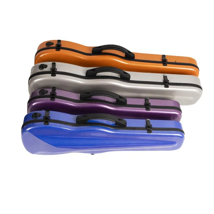 Китай Цена по прейскуранту завода-изготовителя Новые Пользовательские OEM красочные передовые стеклоткани чехол для скрипки G-1008VF 4/4 3/4 1/2 1/4