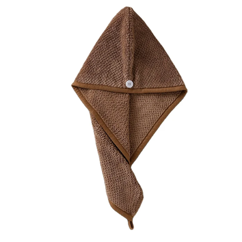 hair drying towel cap