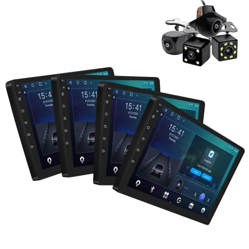 9 дюймовым сенсорным экраном, автомобильные Радиоприемники, android, fm-стерео автомобиль с 8-ядерным процессором, 360 камера