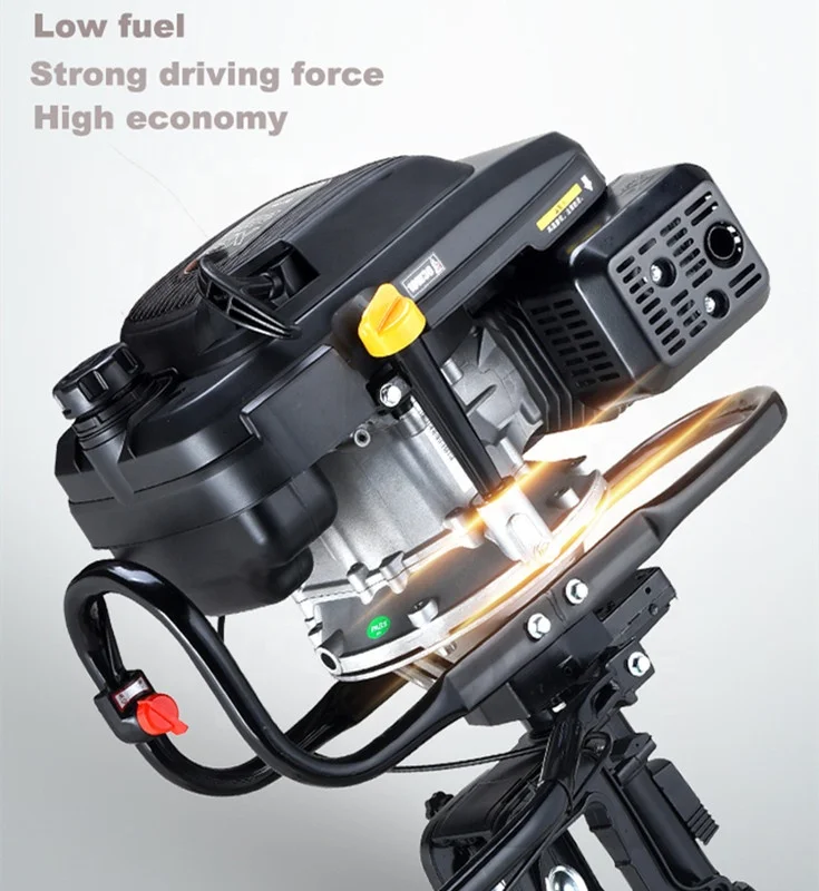 4 такта 7.5hp Спорт рыбацкая лодка подвесной лодочный мотор