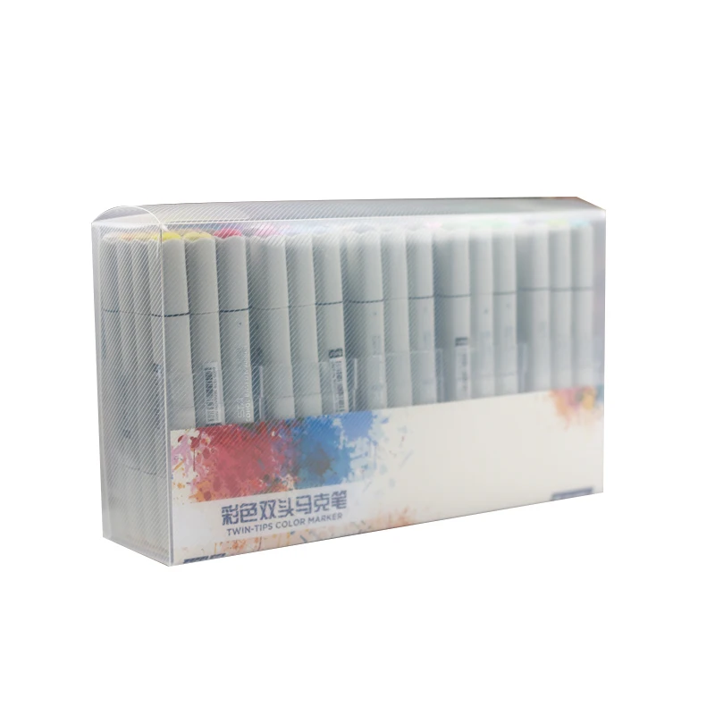 Factory price professional twin-tips color art marker pen