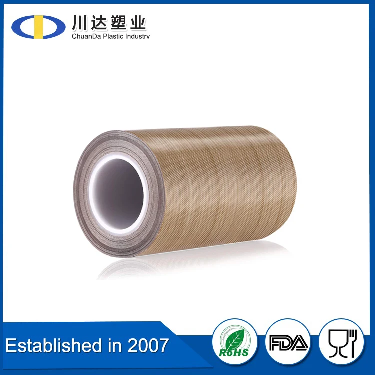 Professional grade tap roll anti friction high pressure ptfe cloth sealing tape for Sealer Machine