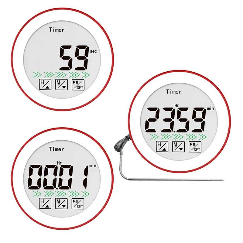 CH-110 многофункциональный в закрытом помещении и термометр для барбекю и таймер печь для приготовления пищи цифровой беспроводной мяса кухонный Candy термометр
