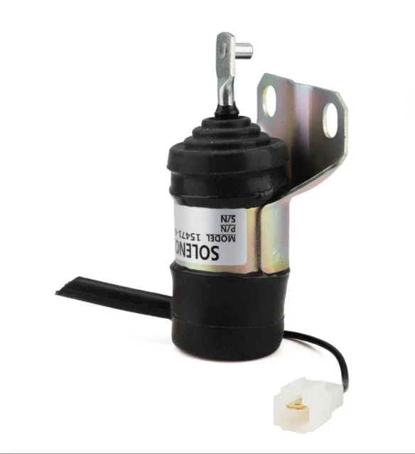 Экскаватор остановочный соленоид 15471-60010 052600-1001 04287583 052600-1000/12V/24V/Топливный насос запорный соленоид отключение электромагнитного клапана