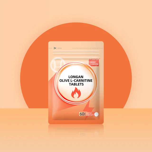 Hot Selling Weight Loss Private label herbal supplements Longan Olive L-carnitine Tablets for fast fat burning slimming pills