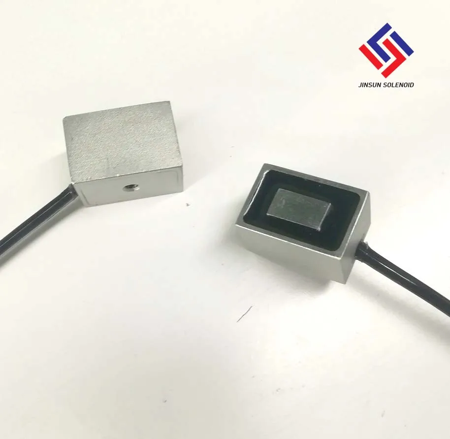 DC 12V or 24V JSP-302020 14kgs rectangular holding electromagnet