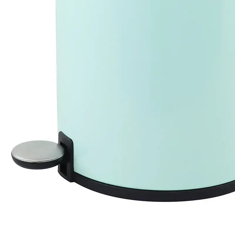 3L 5L office stainless steel waste bin home garbage bin indoor metal kitchen waste bin