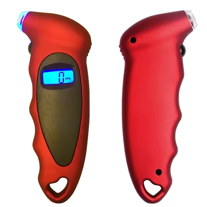 New Backlight Manometer Barometers Digital Tire Pressure Monitoring Car Tyre Air Pressure Gauge For Car Truck Meter LCD Display