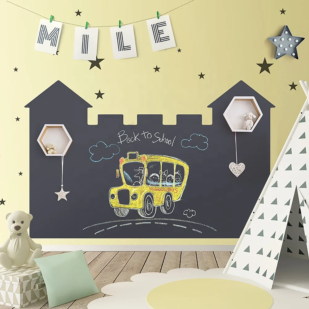 decorative chalkboard chalkboard roll magnetic Self Adhesive chalkboard shapes