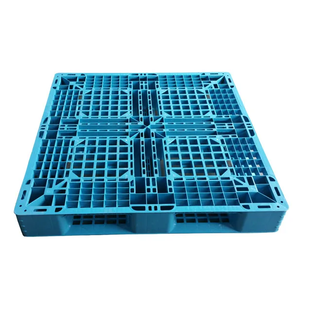 1100 x 1100 mm Best selling products export hdpe single faced biodegradable plastic pallet