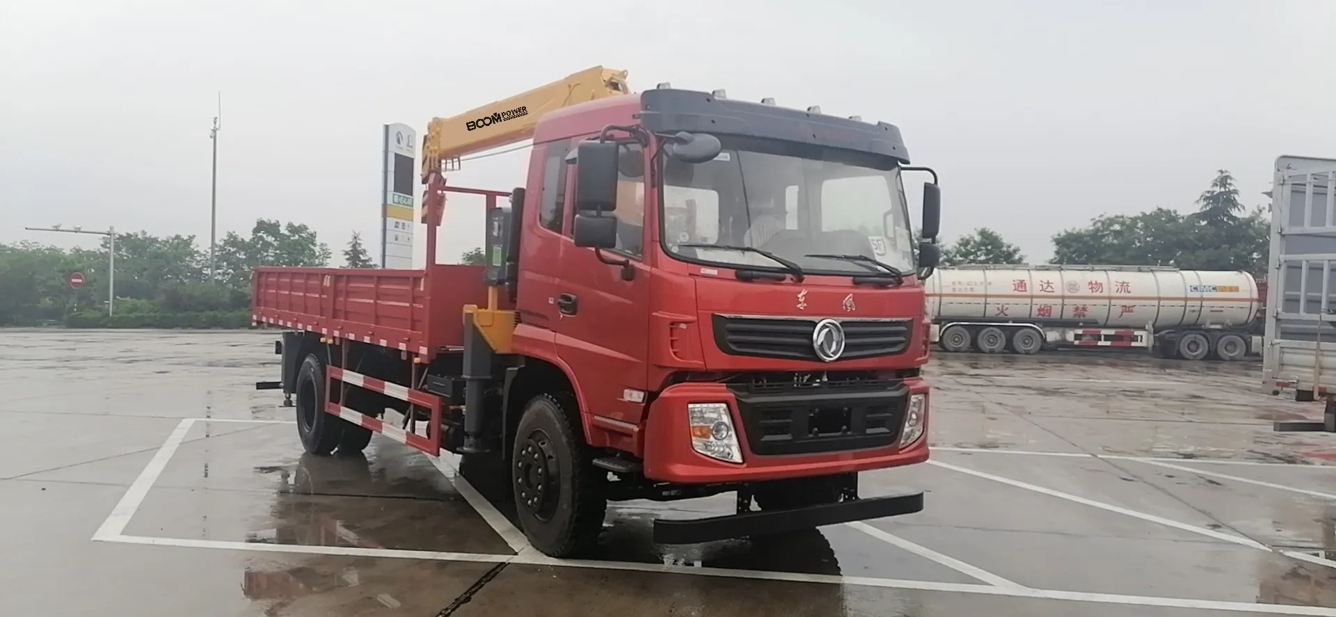 6.3 ton Telescopic Hydraulic Boom Mini Grue Mobile Truck Mounted Crane  Made in China BM160-4  for Forest Timber