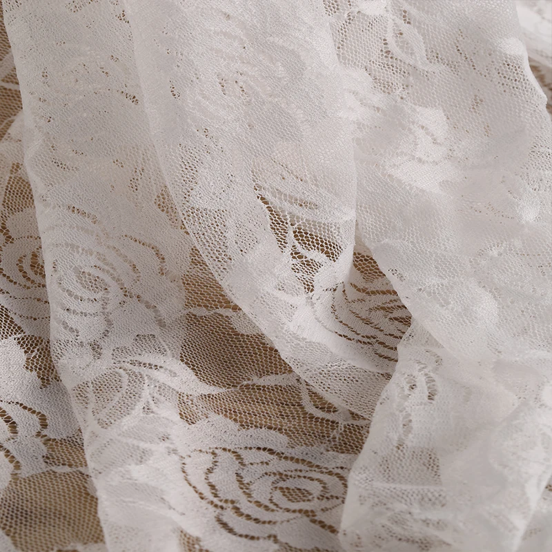 100% nylon dots tulle lace soft mesh fabric for dress