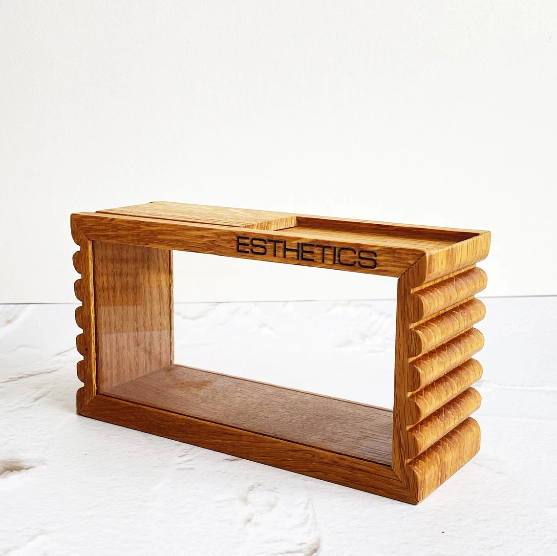 stylish kitchen accessorieswood organizer stackable container Storage jar food container kitchen organizer