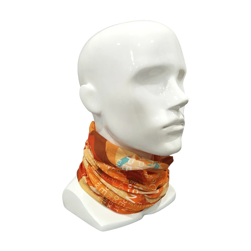 Wholesale Custom Multifunctional Headwear Neckwear Neck Warmer Durable Tube Scarf Bandana