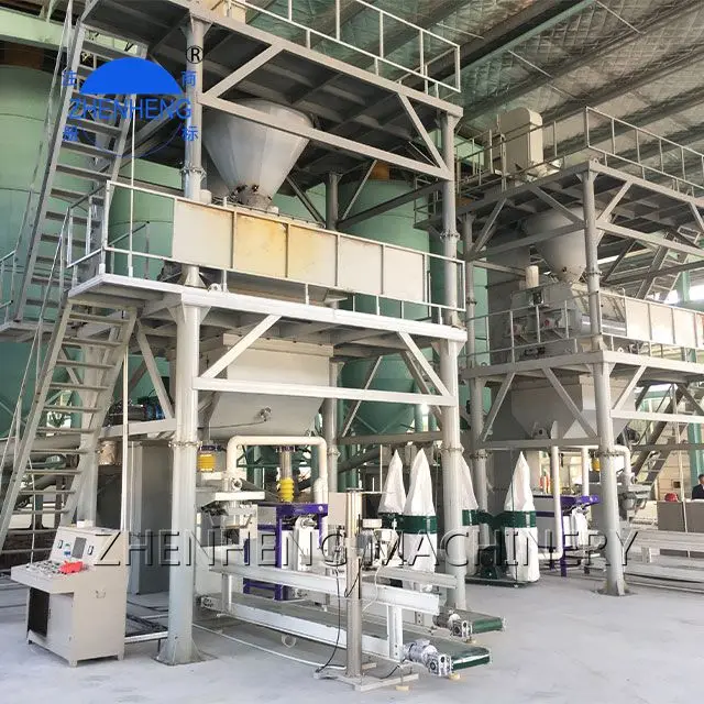 Pakistan Small Mini 10T/H 15Ton/H Dry Mix Mortar Mixture Machines Automatic Powder Mixed Mixing Production