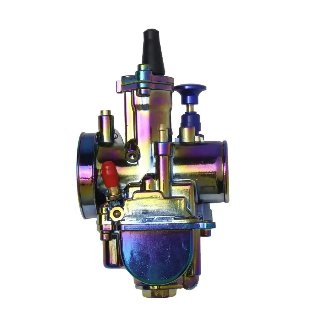 JFG For PWK 24 26 28 30 32 34 Colorful For Keihin PWK Motorcycle Carburetor Racing 90cc-250cc