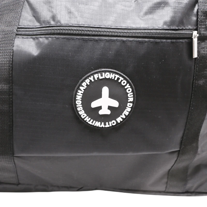 Factory Hot Sale Thickened Luggage Bag Folding Travel Bag Oxford Clothes Storage Organizer Basket