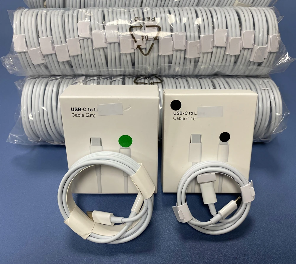 Original 20W PD Cable Fast Charging 12W USB C Cable High Speed Type C Lighting Charging Data Cable 10W For Apple iphone 12 11pro