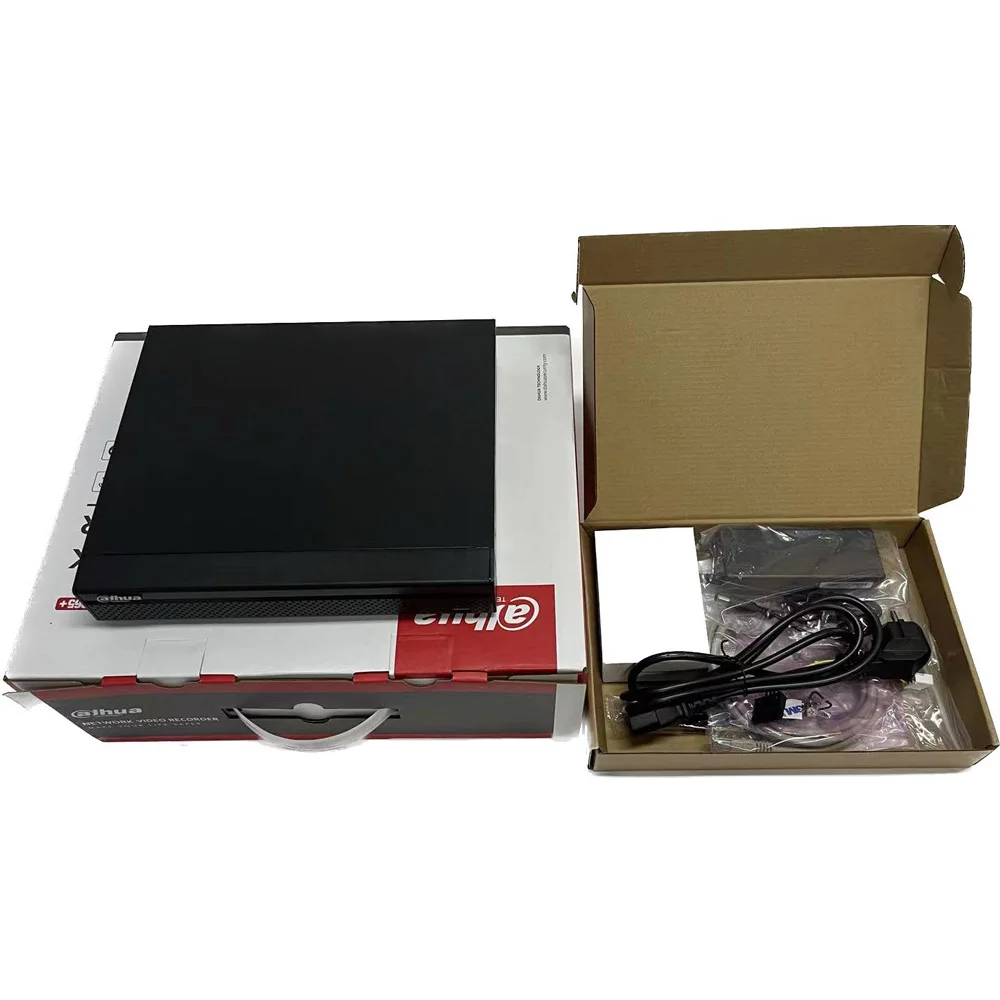 Original In Stock Dahua NVR4216-16P-4KS3 16CH 1U 16PoE 2HDDs WizSense Network Video Recorder Face Detection DAHUA