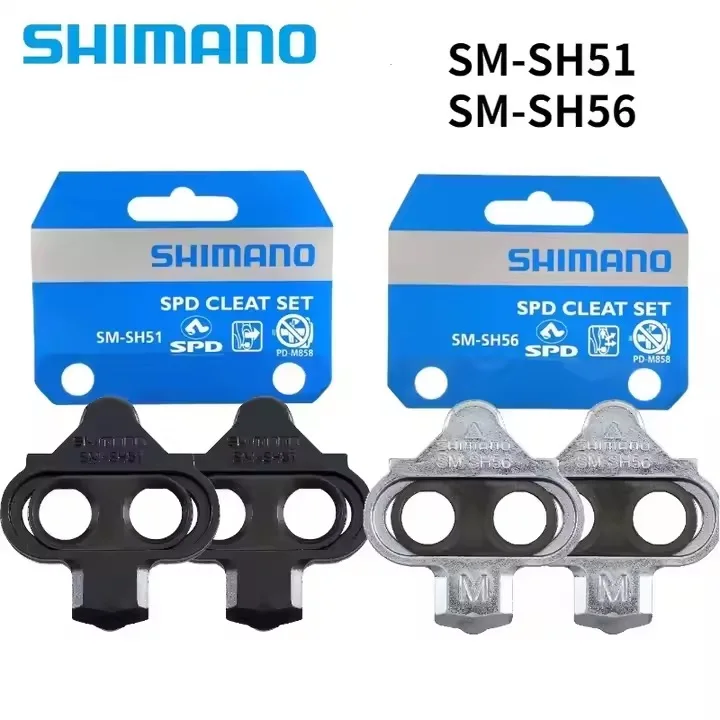 Shimano SPD SM SH51 SH56 MTB Bike Bicycle Cleats Pedal clip Cleat Pedal Set Racing Riding Equipment For shimano Original Parts